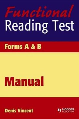 Cover of Functional Reading Tests Speciment Set