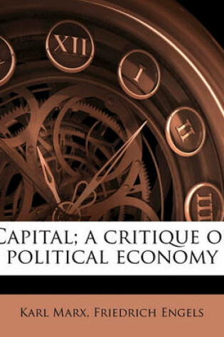 Cover of Capital; A Critique of Political Economy Volume 2