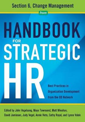 Book cover for Handbook for Strategic HR - Section 6