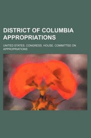 Cover of District of Columbia Appropriations