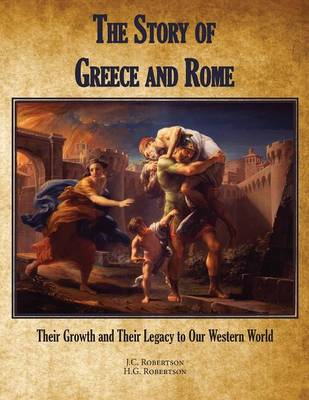 Book cover for The Story of Greece and Rome