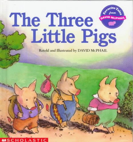 Book cover for The Three Little Pigs