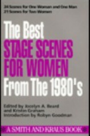 Cover of The Best Stage Scenes for Women from the 1980's