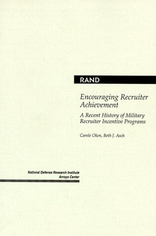 Cover of Encouraging Recruiter Achievement