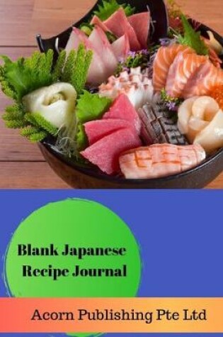 Cover of Blank Japanese Recipe Journal