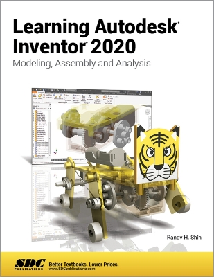 Book cover for Learning Autodesk Inventor 2020