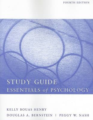 Book cover for Study Guide for Essentials of Psychology