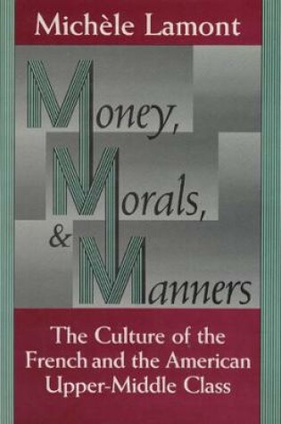 Cover of Money, Morals, and Manners