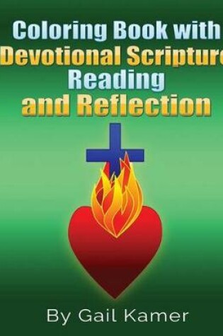 Cover of Coloring Book with Devotional Scripture Reading and Reflection