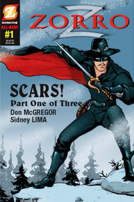 Book cover for Zorro #1: Scars!