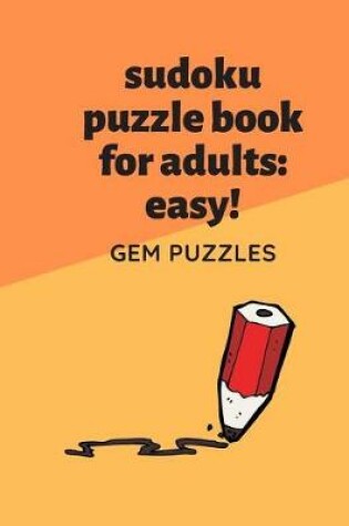 Cover of Sudoku Puzzle Book for Adults