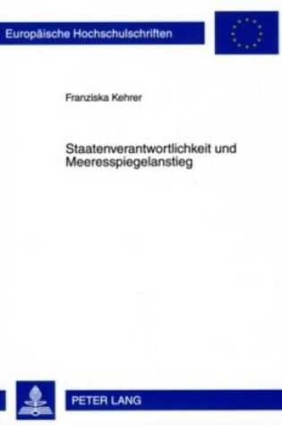 Cover of Staatenverantwortlichkeit Und Meeresspiegelanstieg