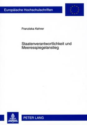 Cover of Staatenverantwortlichkeit Und Meeresspiegelanstieg