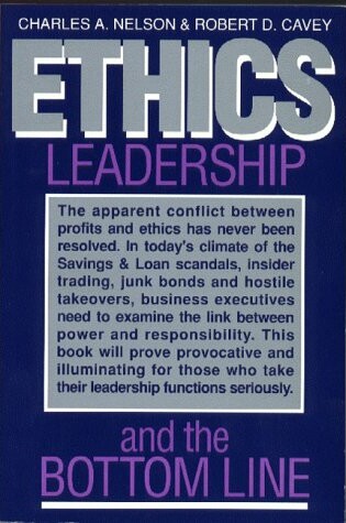 Cover of Ethics, Leadership, and the Bottom Line