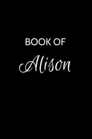 Cover of Book of Alison