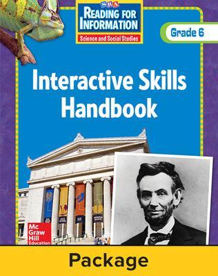 Cover of Reading for Information, Interactive Skills Handbook (6-pk), Grade 6