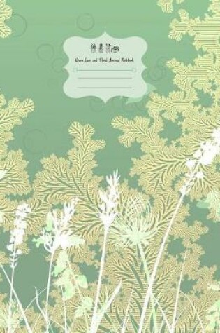 Cover of Green Lace and Floral Journal Notebook