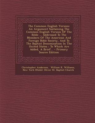 Book cover for The Common English Version