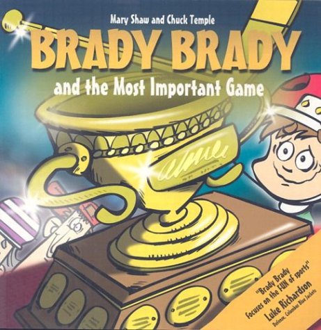 Book cover for Brady Brady and the Most Important Game