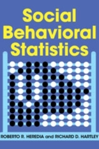 Cover of Social Behavioral Statistics