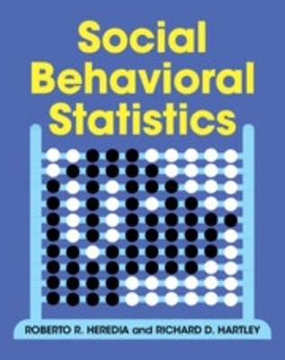 Book cover for Social Behavioral Statistics