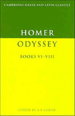 Book cover for Homer: Odyssey Books VI-VIII