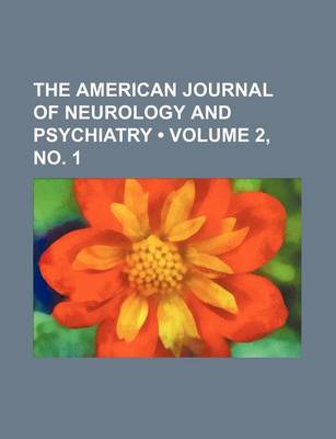 Book cover for The American Journal of Neurology and Psychiatry