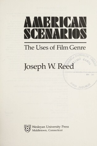 Cover of American Scenarios