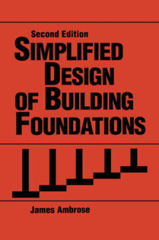 Cover of Simplified Design of Building Foundations