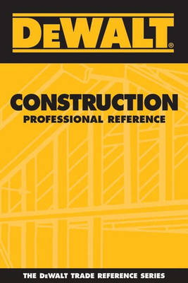 Book cover for Dewalt Professional Reference Series