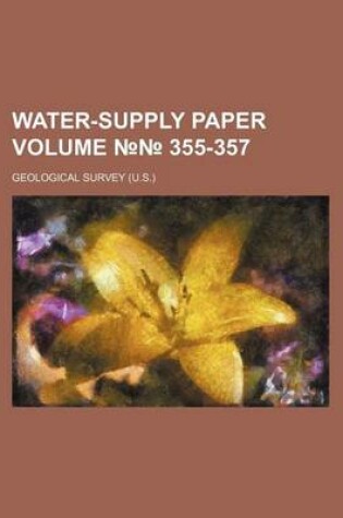 Cover of Water-Supply Paper Volume 355-357