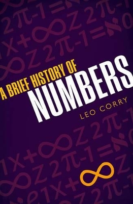 Book cover for A Brief History of Numbers