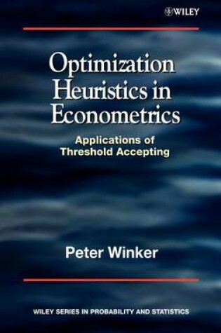 Cover of Optimization Heuristics in Econometrics