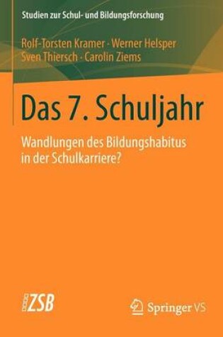 Cover of Das 7. Schuljahr