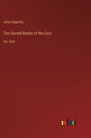 Cover of The Sacred Books of the East