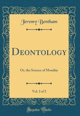 Book cover for Deontology, Vol. 2 of 2