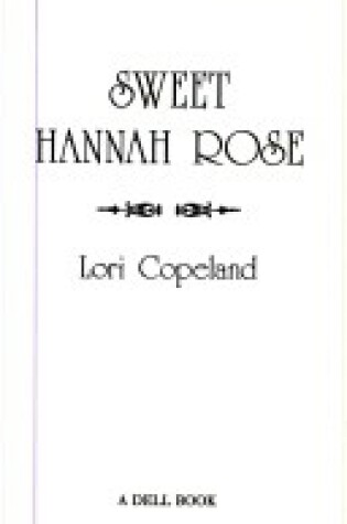 Cover of Sweet Hannah Rose