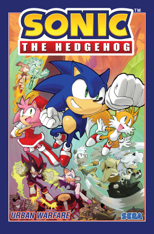 Book cover for Sonic the Hedgehog, Vol. 15: Urban Warfare