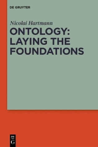 Cover of Ontology: Laying the Foundations