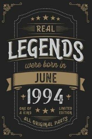 Cover of Real Legends were born in June 1994