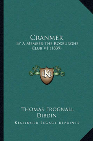 Cover of Cranmer Cranmer