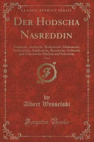 Cover of Der Hodscha Nasreddin, Vol. 2