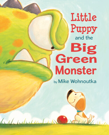 Book cover for Little Puppy and the Big Green Monster