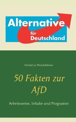 Book cover for 50 Fakten zur AfD