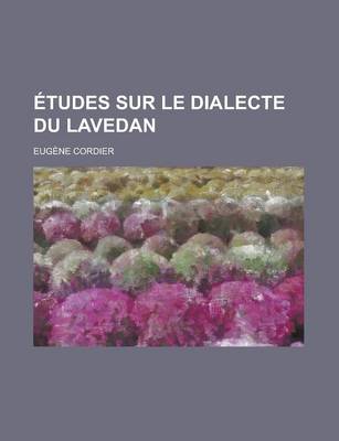 Book cover for Etudes Sur Le Dialecte Du Lavedan