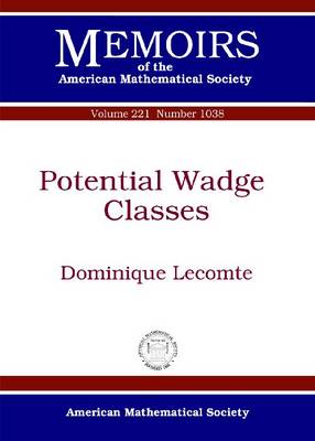 Cover of Potential Wadge Classes