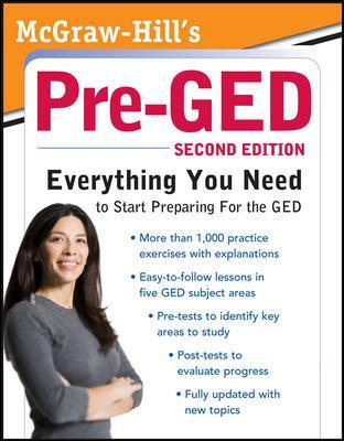 Book cover for McGraw-Hill's Pre-GED, Second Edition