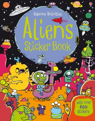 Book cover for Aliens Sticker Book