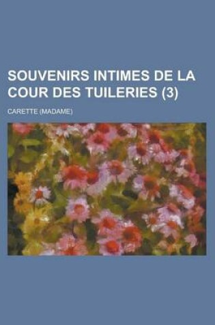 Cover of Souvenirs Intimes de La Cour Des Tuileries (3 )