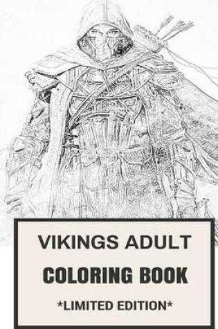 Cover of Vikings Adult Coloring Book